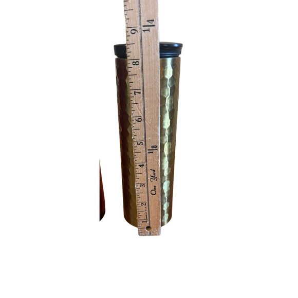 Starbucks Travel Mug  Gold  Stainless Steel Tumblers With Lid 16 Oz Each Durable - Picture 8 of 8